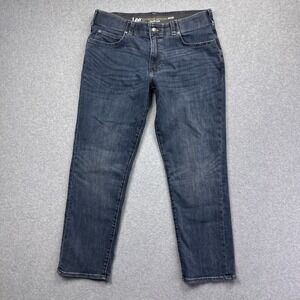 Lee Men's Extreme Motion MVP Straight Taper Leg Jeans Size 34x30